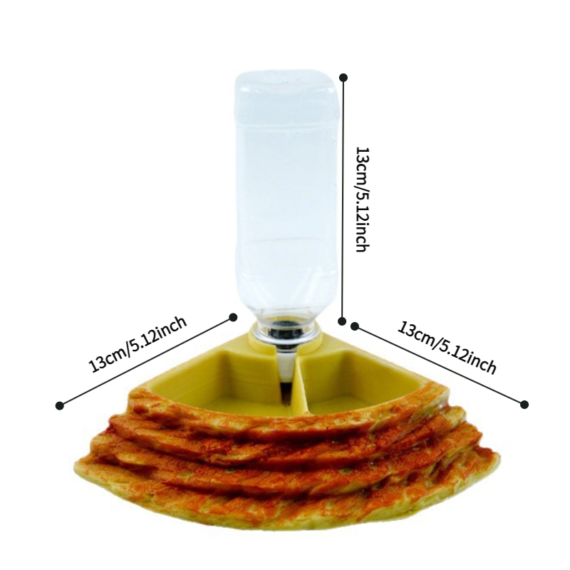 2 in 1 爬虫類用ウォーターカップフィーダー、吊り下げ式 - Water Dish Reptile のレビューと価格