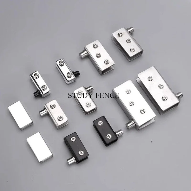 2 セットのステンレス鋼ガラスヒンジ 5-8mm/8-10m - Glass Door Hinge のレビューと価格