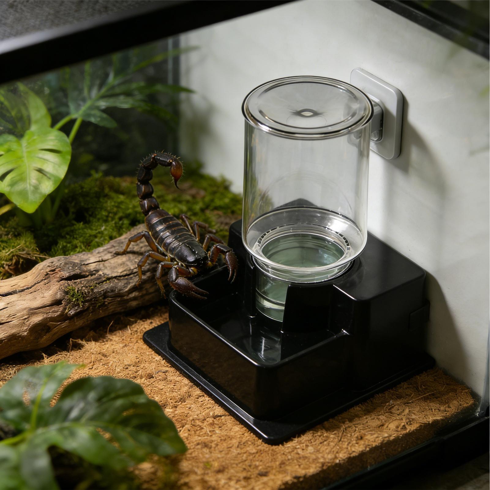ヒゲトカゲ用ウォーターファウンテン、爬虫類自動給水器、カメ用 - Water Dish Reptile のレビューと価格